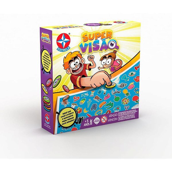 Jogo de Tabuleiro Super Visão