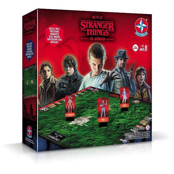 Jogo de Tabuleiro Stranger THINGS o Jogo