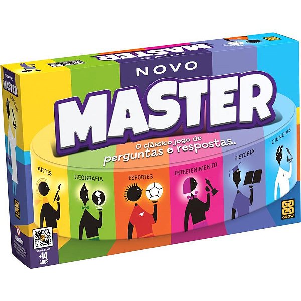 Jogo de Tabuleiro Master Perguntas e Respostas
