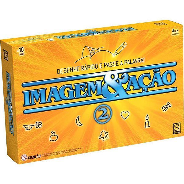 Jogo de Tabuleiro Imagem & Ação 2 - 2.400 Novos Desafios Criativos