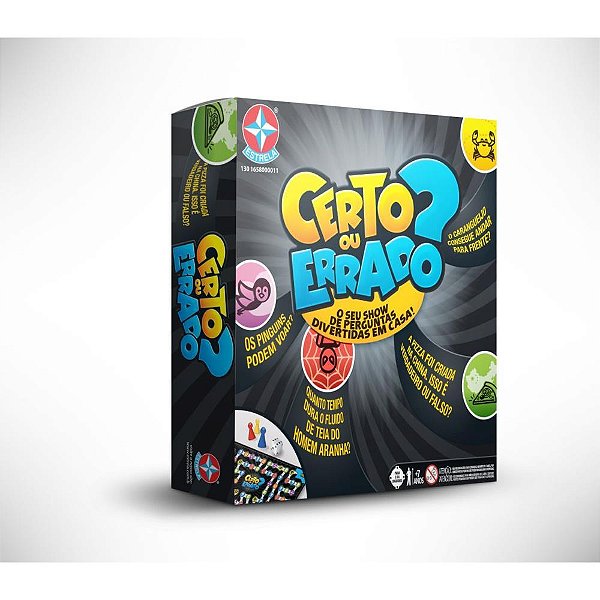 Jogo de Tabuleiro Certo ou Errado