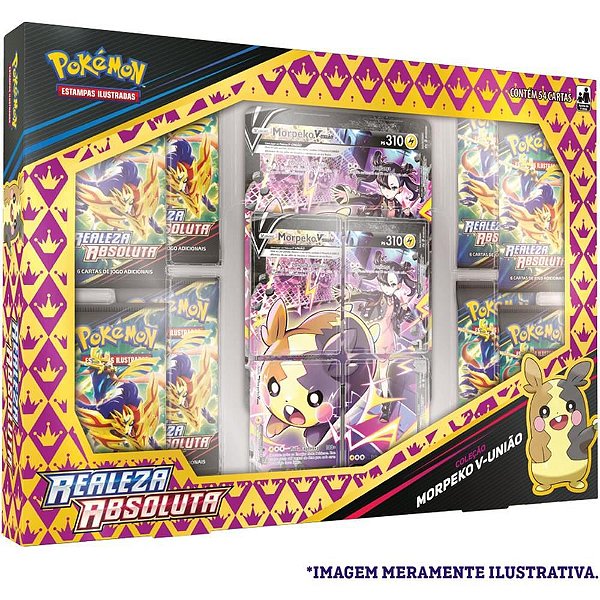 Jogo de Cartas Pokémon BOX Morpeko V-UNIÃO