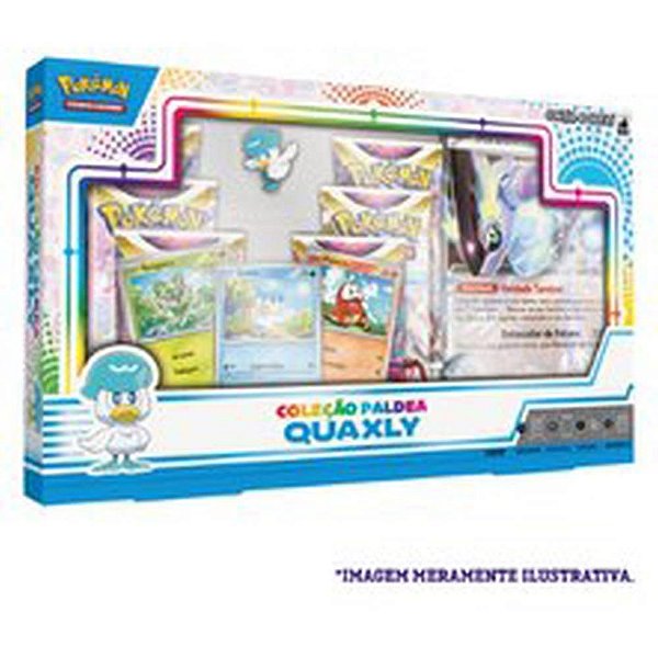 Jogo de Cartas Pokémon BOX Coleção Paldea