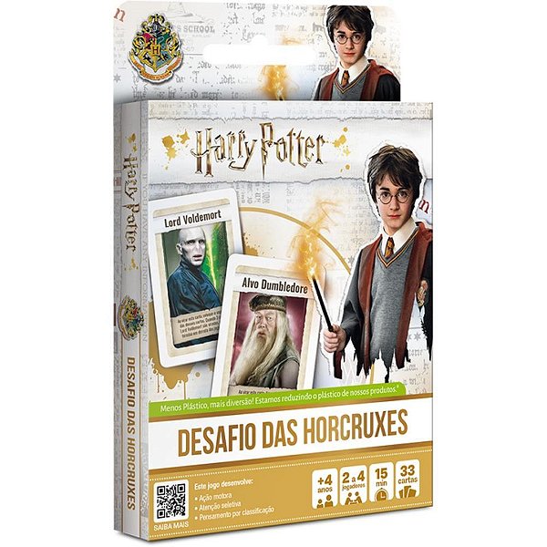 Jogo de Cartas HARRY Potter Desafio das Horcruxes