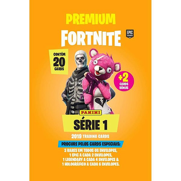Jogo de Cartas Fortnite Premium ENV20+2CARDS