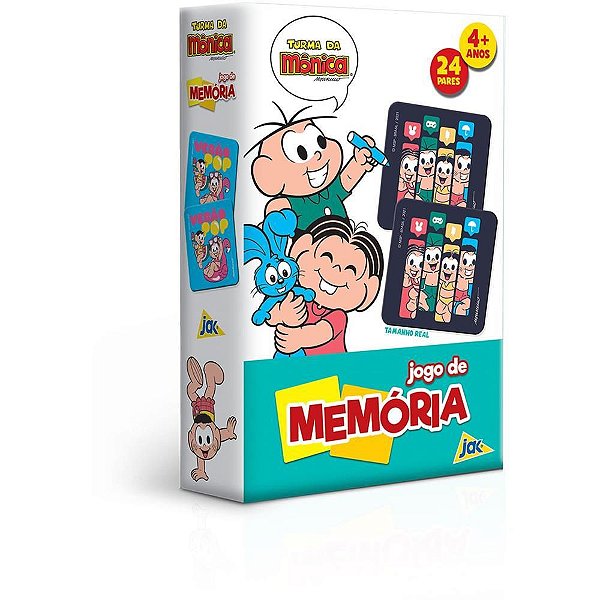 Jogo da Memória Turma da Mônica Mini