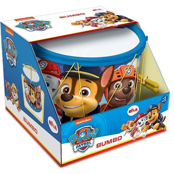 Instrumento Musical Patrulha Canina Bumbo