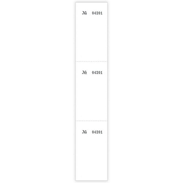 Impresso Talão de Comando 3 Corpos - 100 Folhas - Pacote com 10