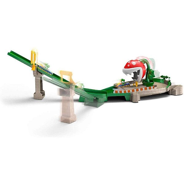 Hot Wheels Pista Mario KART Nêmesis com Veículo em Metal