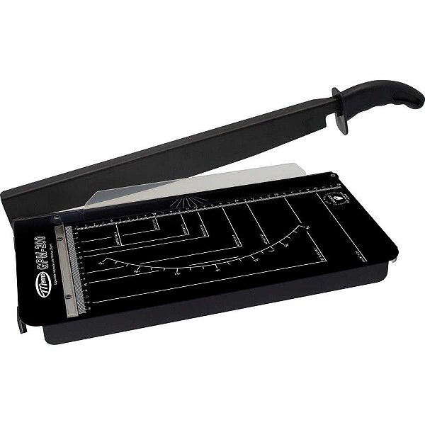 Guilhotina Cortadeira GPM 200 Navalha Afiada 330MM para 8 Folhas
