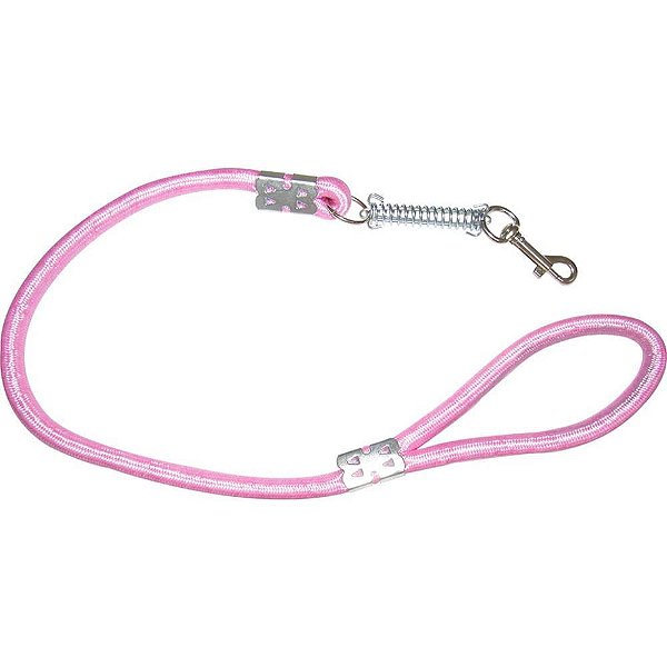 Guia para PET Corda Roliça com Amortecedor 1M Rosa