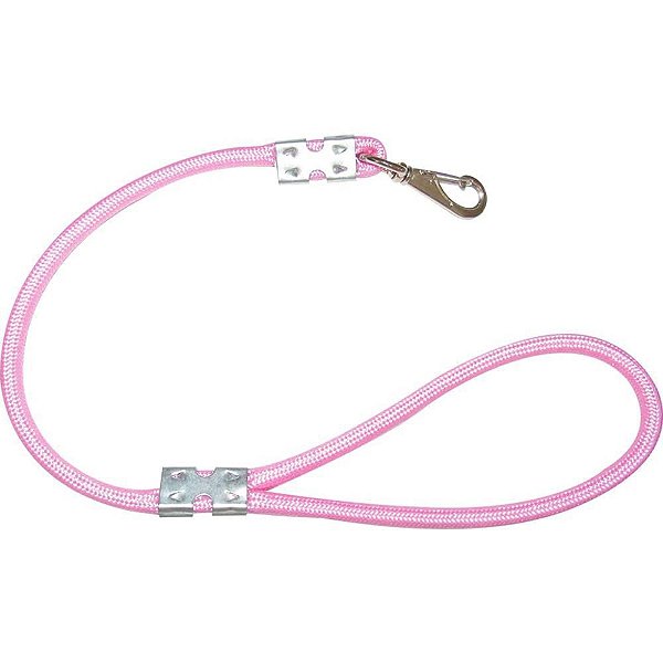 Guia para PET Corda Roliça 60CM 10MM Rosa