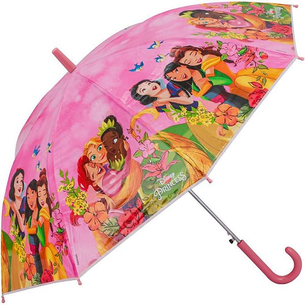 GUARDA-CHUVA Princesas 48CM com Abertura Automática