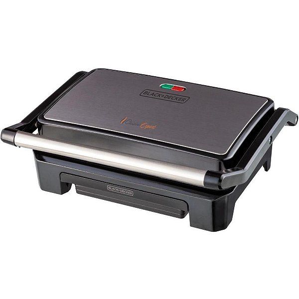 Grill INOX Tipo Prensa 127V