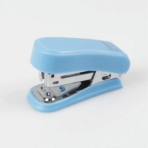 Grampeador Mini GE-1044 Genial - Plástico com Base Metálica para 12 Folhas