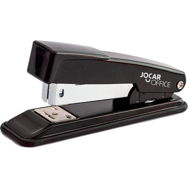 Grampeador Metal Jocar Preto para 25 Folhas - 11,5CM