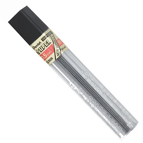 Grafite 0.5MM B HI Polymer Super 12MNX12TB Caixa com 12