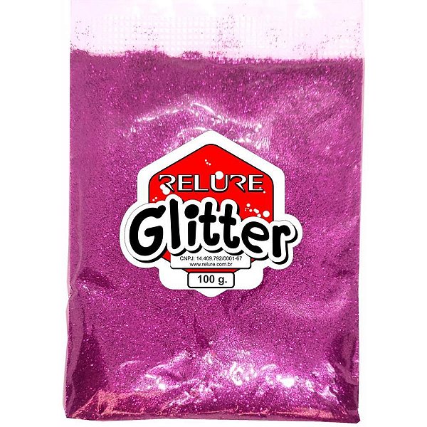 Glíter PVC PINK 100G 1