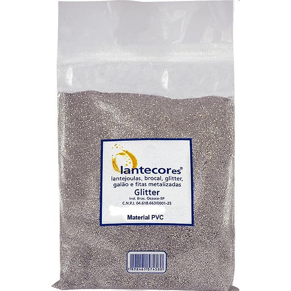 Glíter PVC IRISADO/PÉROLA 100G