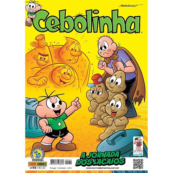Gibi Turma da Mônica - Educando com Diversão - Pacote com 3