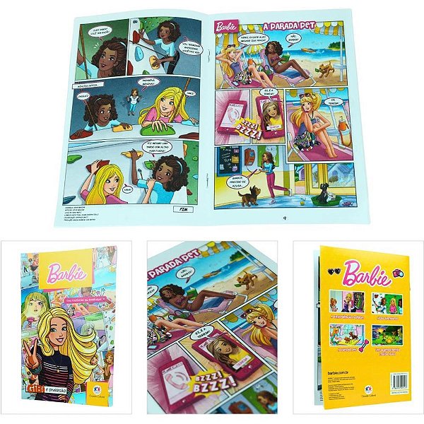 Gibi Barbie Emergência Fashion - 16 Páginas