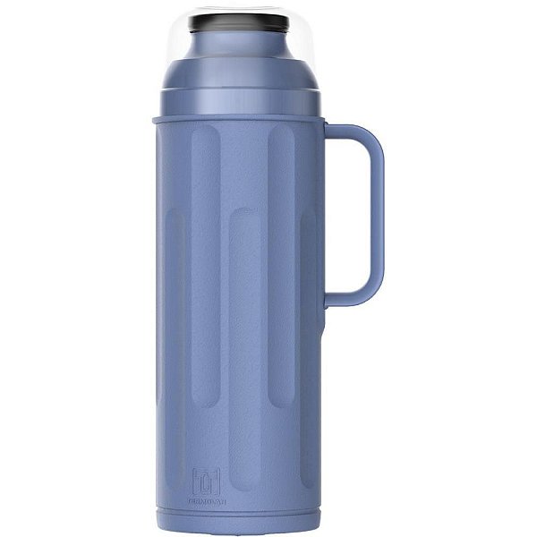 Garrafa Térmica Rosca Personal Azul 1L
