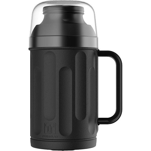 Garrafa Térmica com Rosca Personal 500ML - Preta