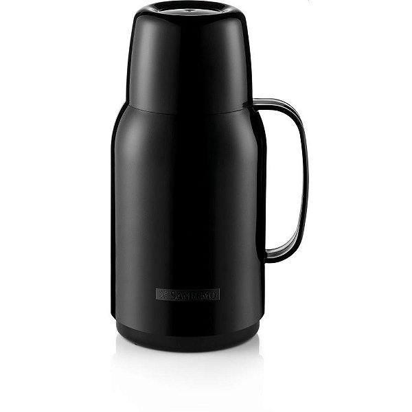 Garrafa Térmica Rosca Gostar 750ML Preta