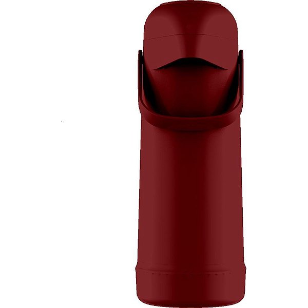 Garrafa Térmica de Pressão Magic PUMP 1L Vermelha Romã