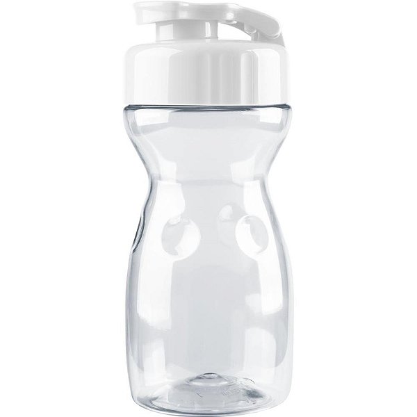 Garrafa Plástica Veneza Branca 350ML PCT com 06