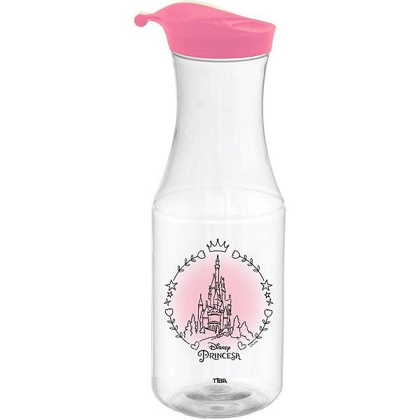 Garrafa Plástica Princesas Sottile 1200ML PCT com 03