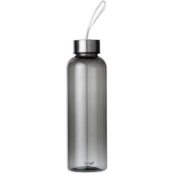 Garrafa Plástica com ALÇA 500ML Cinza