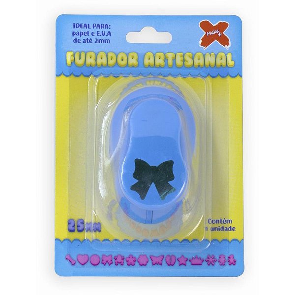 Furador de Papel e EVA Jumbo Laço 25MM