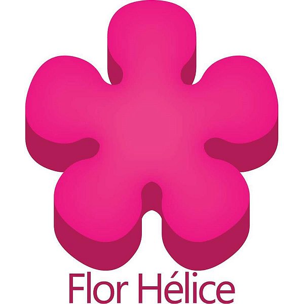 Furador Papel e EVA Jumbo FLOR Hélice 25MM