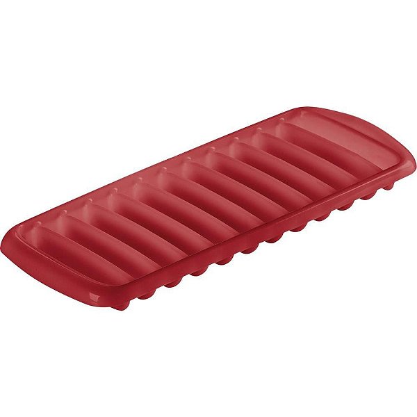 Forma para Gelo Palitos Vermelha