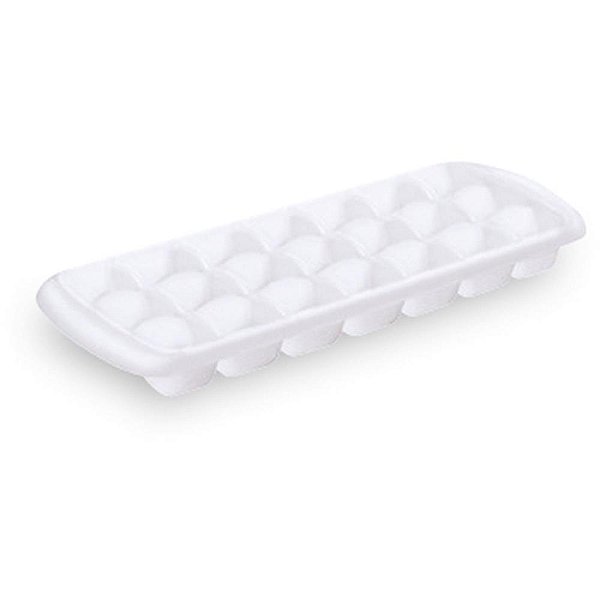 Forma para Gelo Bebida Branco com Desenforme Fácil