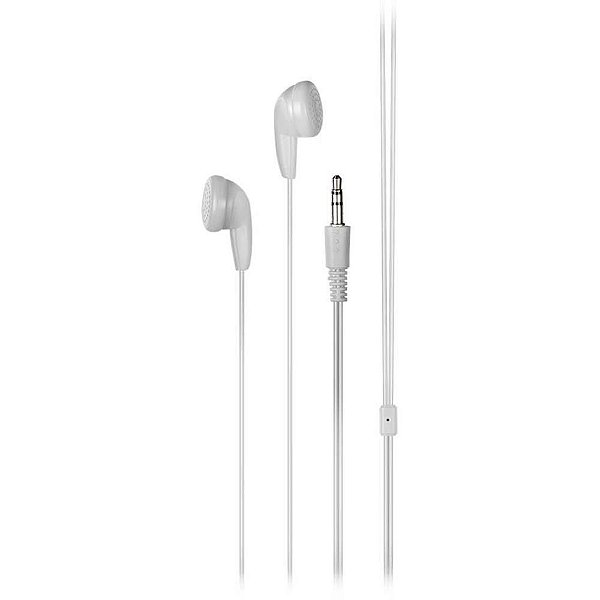 Fone de Ouvido Multilaser PLAY Branco INTRA Auricular