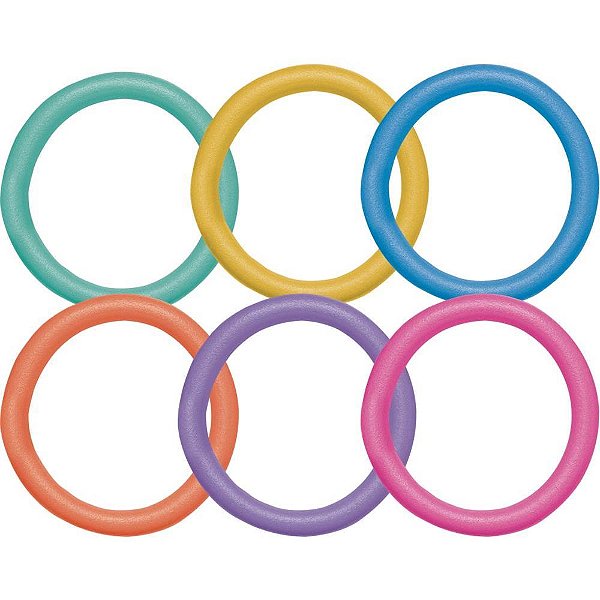 Flutuador para Piscina Circular - Cores Sortidas - Caixa com 20