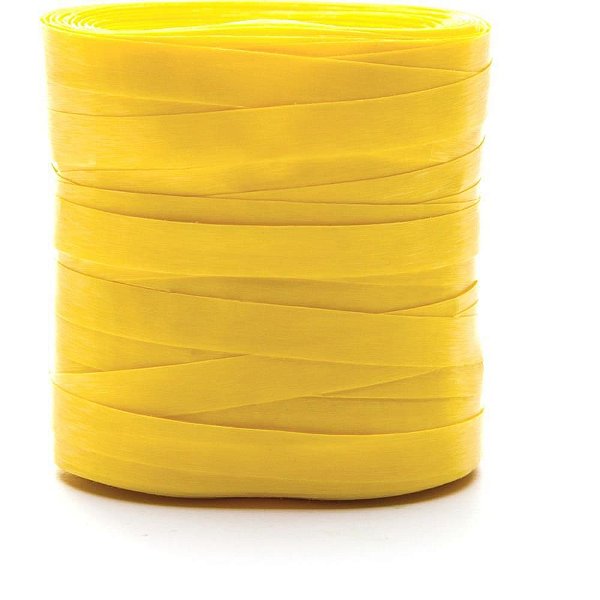Fitilho 5MM X 50M Amarelo - Pacote com 10 Unidades