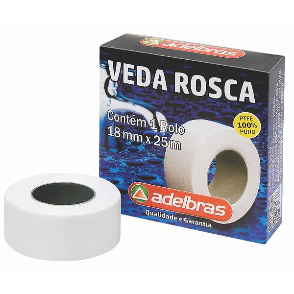 Fita Veda Rosca 18MMX25M