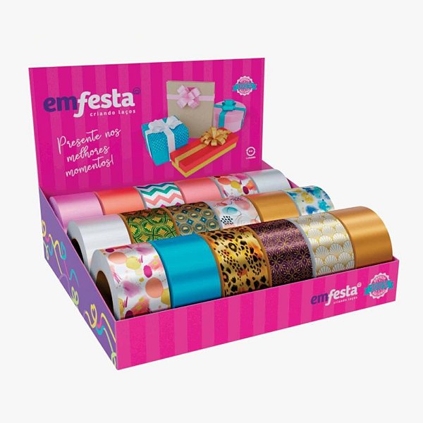 Fita Poli Decorada 30MMX10M Versatile (S) CX com 18