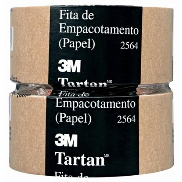 Fita para Empacotamento Papel Crepado 2564 19MMX50M PCT com 04