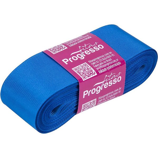 Fita de Gorgurão 38MM 10M Azul Royal 214