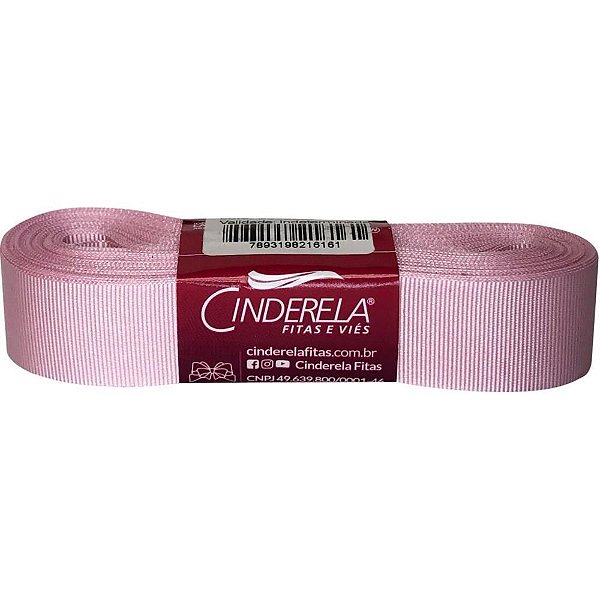 Fita de Gorgurão 22MM 10M Rosa
