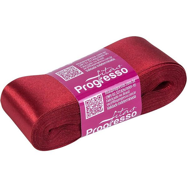 Fita de Cetim 38MM 10M Vinho 389