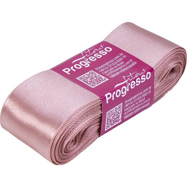 Fita de Cetim 38MM 10M Rosa Velho