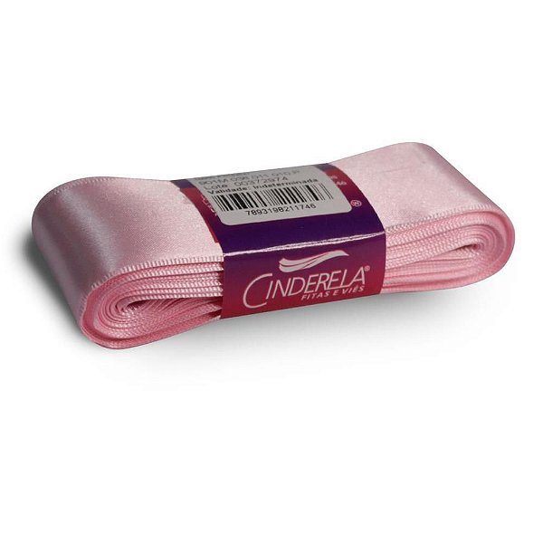 Fita de Cetim 38MM X 10M Rosa