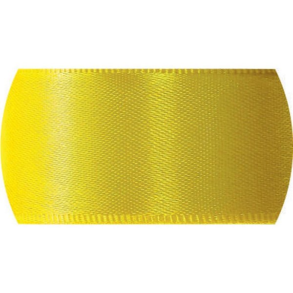 Fita de Cetim 38MM 10M Amarelo Gema 763