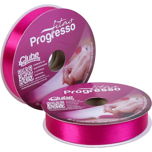 Fita de Cetim 22MM 50M PINK 303