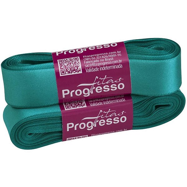 Fita de Cetim 22MM 10M Verde Botanico
